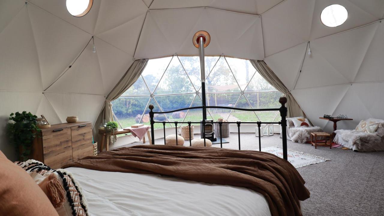 Luxury Dome With Private Wood-Fired Hot Tub Otel Oxford Dış mekan fotoğraf