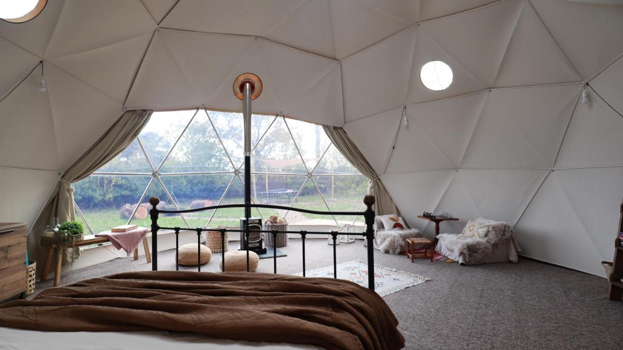 Luxury Dome With Private Wood-Fired Hot Tub Otel Oxford Dış mekan fotoğraf