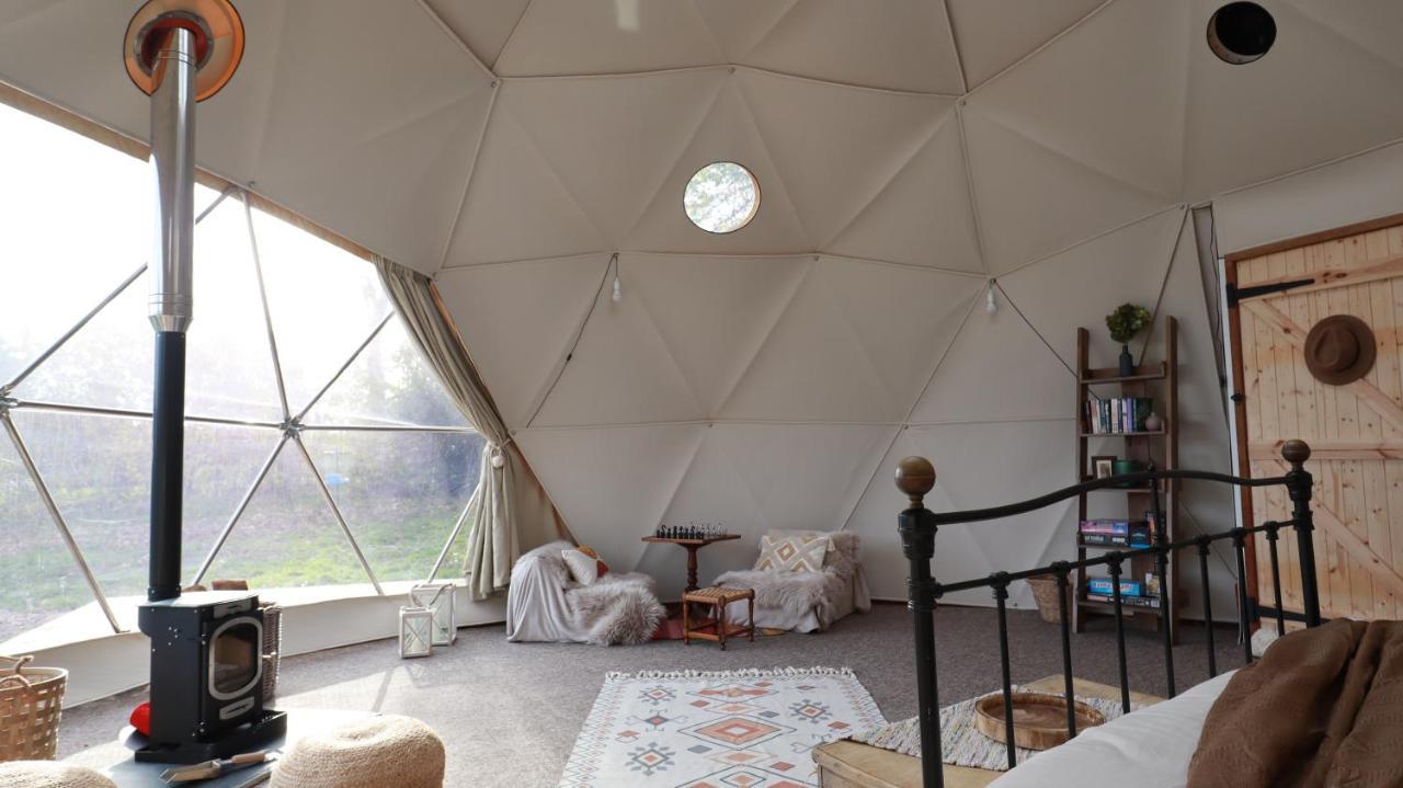 Luxury Dome With Private Wood-Fired Hot Tub Otel Oxford Dış mekan fotoğraf
